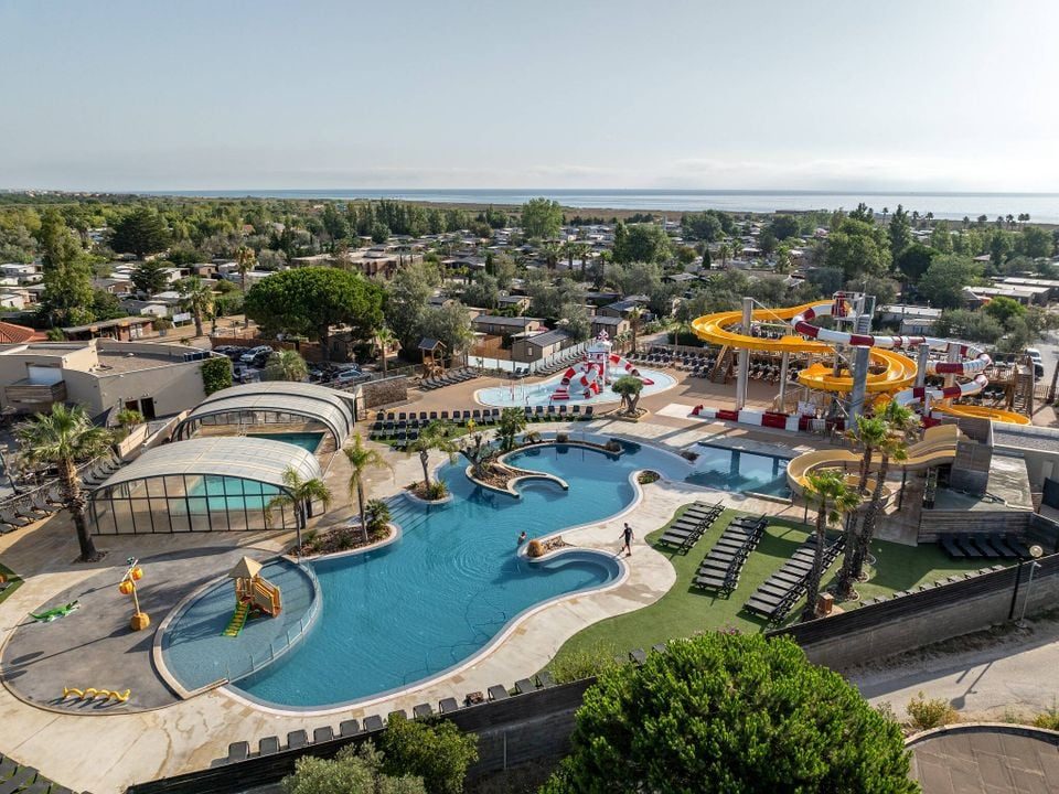 Camping Vogelperspektive